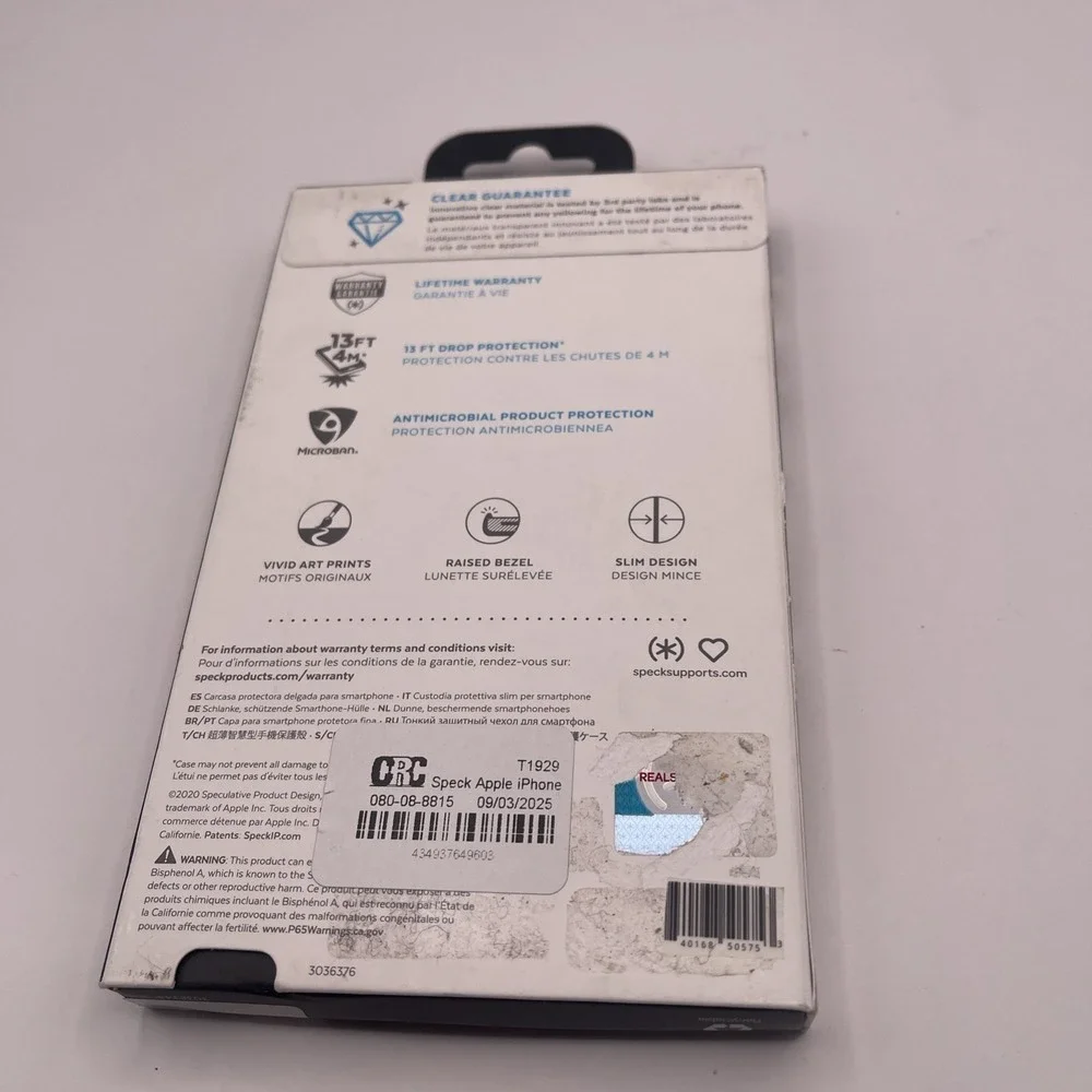 Speck Presidio Perfect-Clear Ombre Case for Apple iPhone 12 Mini (5.4